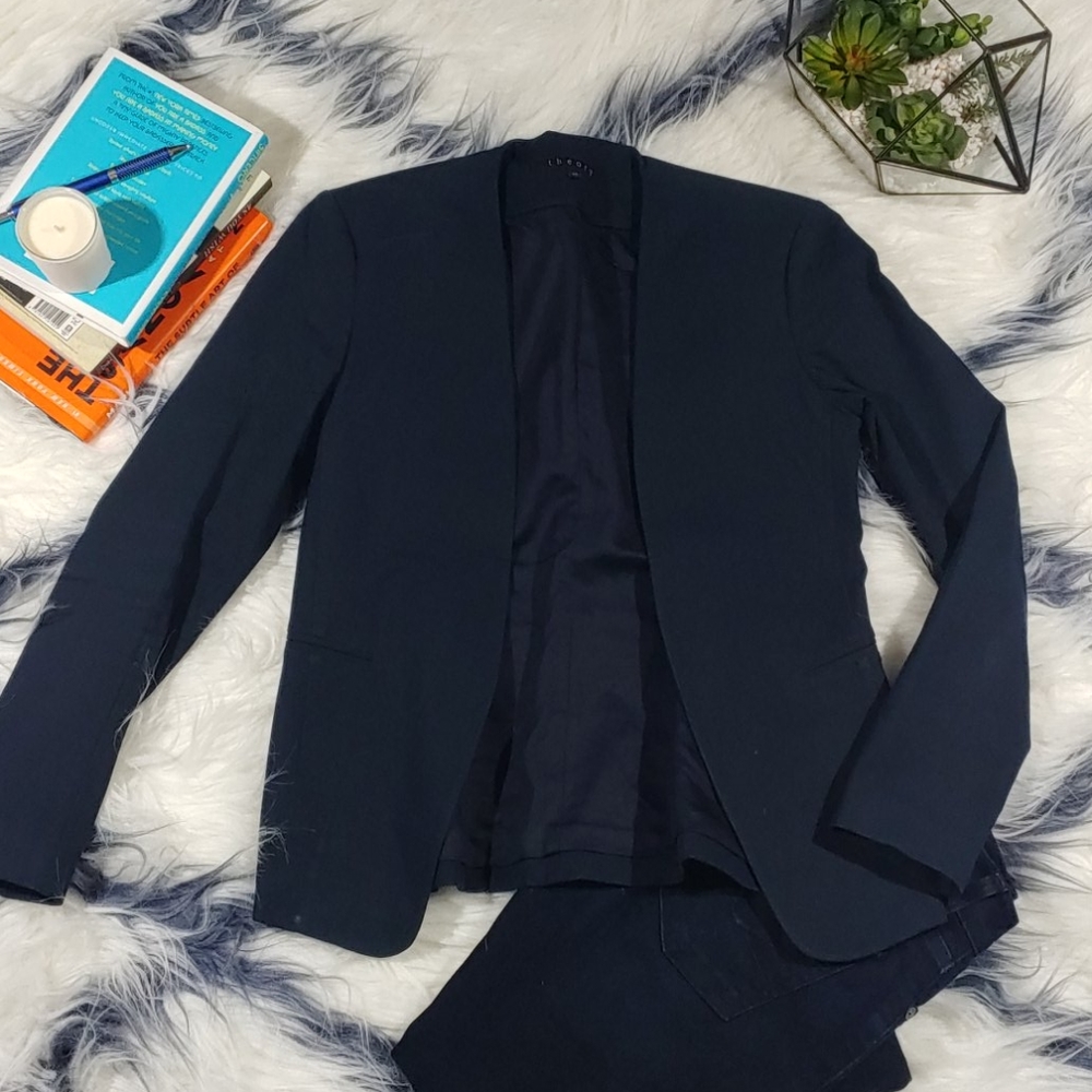Theory Navy Blue Blazer